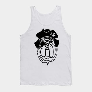 Pirate Pug Tank Top